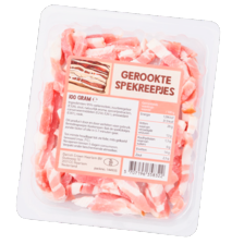 Gerookte spekreepjes